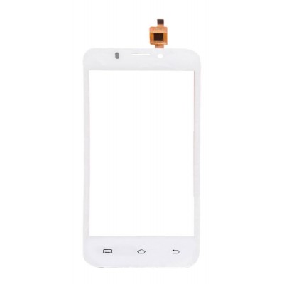 Touch Screen Digitizer For Intex Aqua Q4 White By - Maxbhi Com