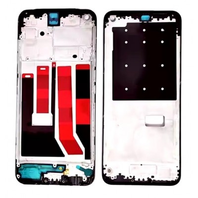 Lcd Frame Middle Chassis For Oppo A11s Black By - Maxbhi Com