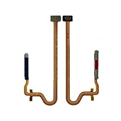 Fingerprint Sensor Flex Cable For Oppo A18 White By - Maxbhi Com