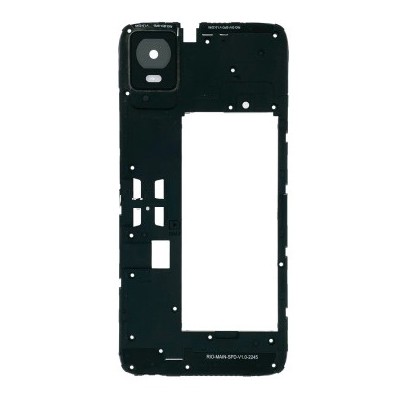 Middle Frame Ring Only For Tcl 403 Purple By - Maxbhi Com