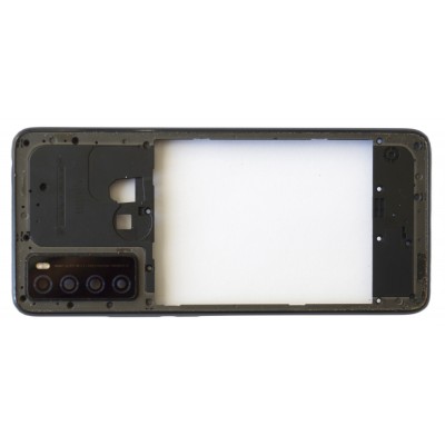 Middle Frame Ring Only For Tcl 30 Xl Black By - Maxbhi Com