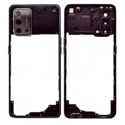 Middle Frame Ring Only For Oppo Reno 6 Lite White By - Maxbhi Com