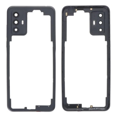 Middle Frame Ring Only For Tcl 306 White By - Maxbhi Com