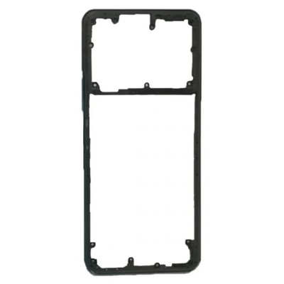 Middle Frame Ring Only For Vivo Y74s 5g Black By - Maxbhi Com