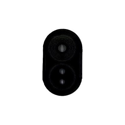 Camera Lens Glass With Frame For Oppo A18 Black By - Maxbhi Com