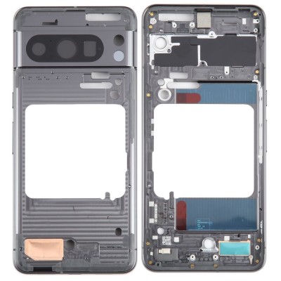 Middle Frame Ring Only For Google Pixel 8 Pro White By - Maxbhi Com