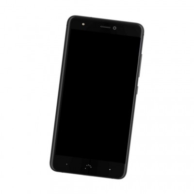 Camera Lens Glass with Frame for BQ Aquaris X Pro Black