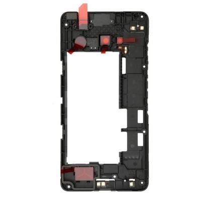 Middle Frame Ring Only For Microsoft Lumia 640 Lte Dual Sim Blue By - Maxbhi Com
