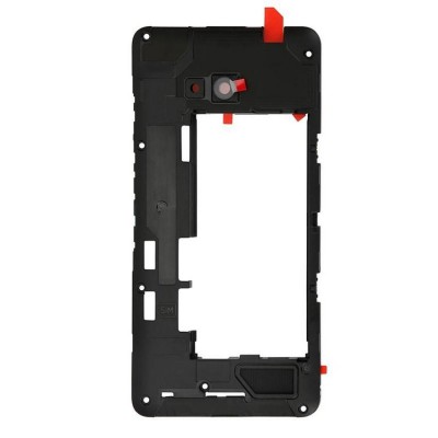 Middle Frame Ring Only For Microsoft Lumia 640 Lte Dual Sim White By - Maxbhi Com