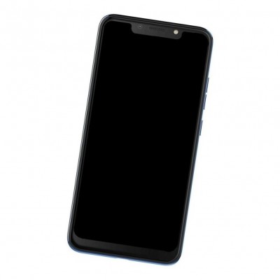 Camera Lens Glass with Frame for Tecno Camon I Click 2 Blue