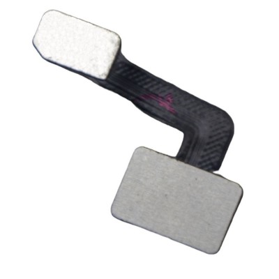 Fingerprint Sensor Flex Cable For Oppo F17 Pro Black By - Maxbhi Com