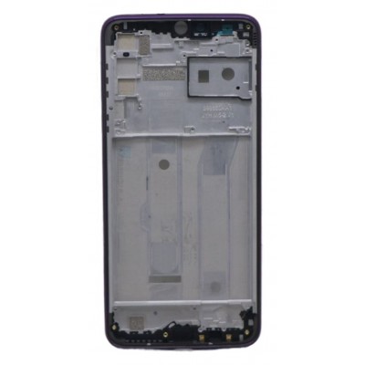 Lcd Frame Middle Chassis For Motorola One Macro Purple By - Maxbhi Com