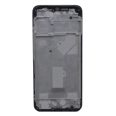 Lcd Frame Middle Chassis For Tecno Spark 8c Black By - Maxbhi Com