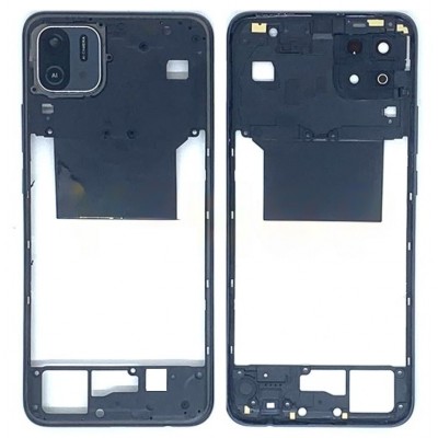 Middle Frame Ring Only For Oppo A16k White By - Maxbhi Com