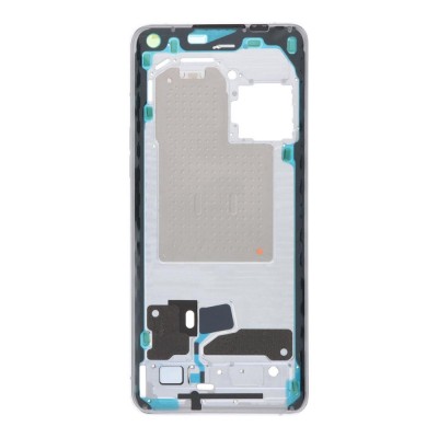 Lcd Frame Middle Chassis For Oppo Find X5 Pro White By - Maxbhi Com