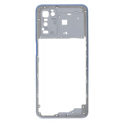 Middle Frame Ring Only For Oppo A54s Blue By - Maxbhi Com