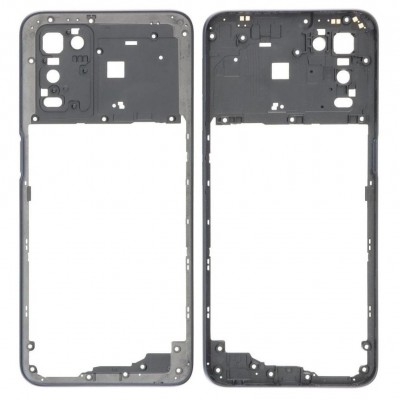 Middle Frame Ring Only for Oppo A54s Silver