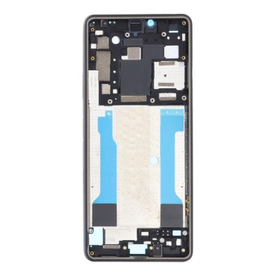 Lcd Frame Middle Chassis For Sony Xperia 10 Iii Blue By - Maxbhi Com