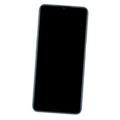 Camera Lens Glass with Frame for Oppo A56 5G Blue