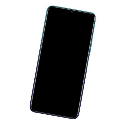 Camera Lens Glass with Frame for Vivo Y20 2021 Blue