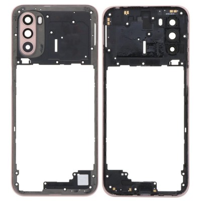 Middle Frame Ring Only For Motorola Moto G41 Gold By - Maxbhi Com