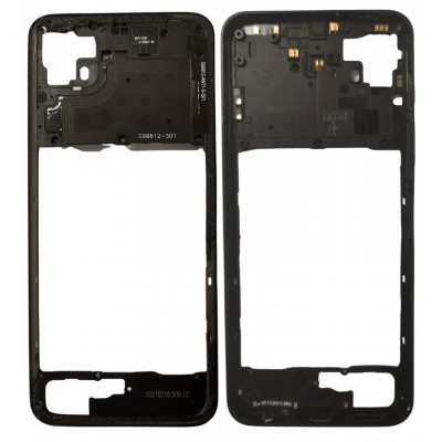 Middle Frame Ring Only For Motorola Moto G50 5g Black By - Maxbhi Com