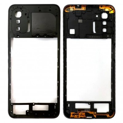 Middle Frame Ring Only For Nokia G11 Grey By - Maxbhi Com