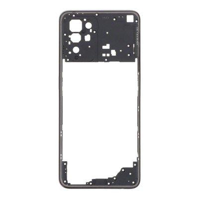 Middle Frame Ring Only For Oppo A94 5g Black By - Maxbhi Com