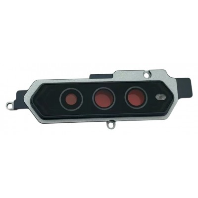Camera Lens Glass With Frame For Xiaomi Black Shark 4s Black By - Maxbhi Com