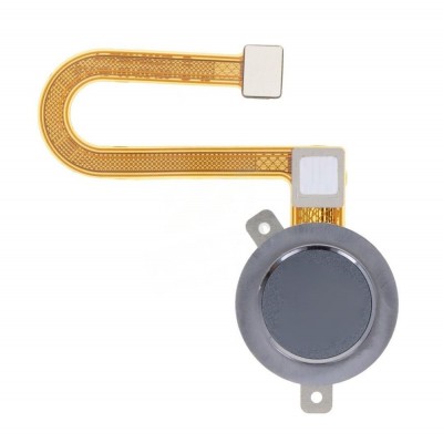 Fingerprint Sensor Flex Cable For Motorola Moto E6i Black By - Maxbhi Com