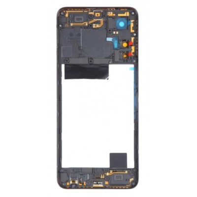 Middle Frame Ring Only For Tcl 30 5g Blue By - Maxbhi Com