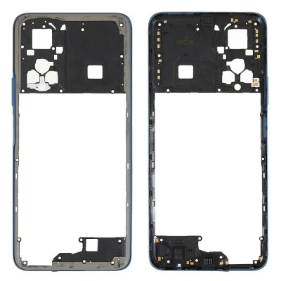 Middle Frame Ring Only For Honor Play 30 Plus Blue By - Maxbhi Com