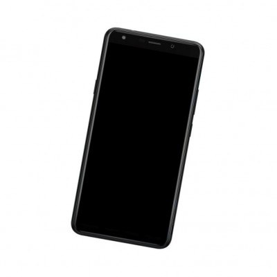 Camera Lens Glass with Frame for Wiko Y61 Grey