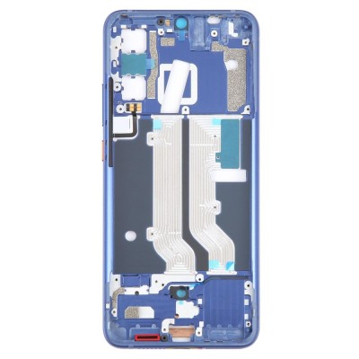Lcd Frame Middle Chassis For Zte Axon 10 Pro 5g Blue By - Maxbhi Com