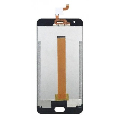 Lcd With Touch Screen For Oukitel K4000 Plus Black By - Maxbhi Com
