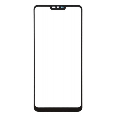 Replacement Front Glass For Lg G7 Fit Grey By - Maxbhi Com