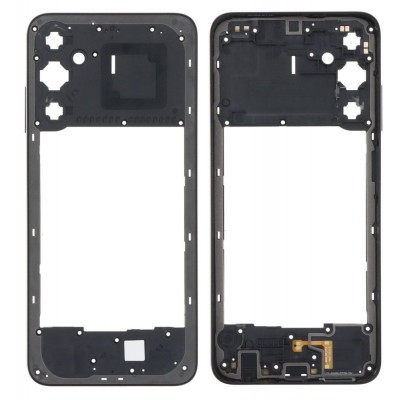 Middle Frame Ring Only For Samsung Galaxy A05s Black By - Maxbhi Com