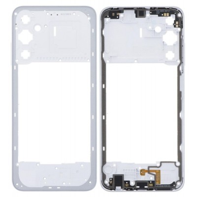 Middle Frame Ring Only For Samsung Galaxy A05s White By - Maxbhi Com