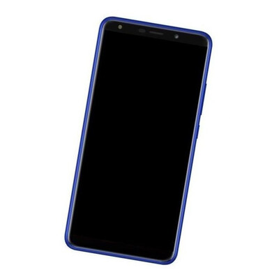 Camera Lens Glass with Frame for BLU Studio X12 Blue