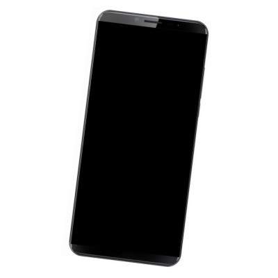 Camera Lens Glass with Frame for Cubot X19S Black