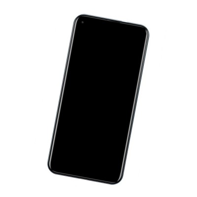 Camera Lens Glass with Frame for BLU G70 Black