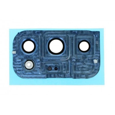 Camera Lens Glass With Frame For Honor View30 Pro Blue By - Maxbhi Com