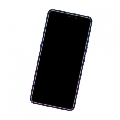 Camera Lens Glass with Frame for BLU J9L Black