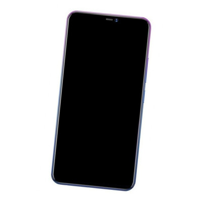Camera Lens Glass with Frame for Vivo Z3x Red