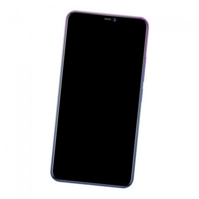 Camera Lens Glass with Frame for Vivo Z3x White