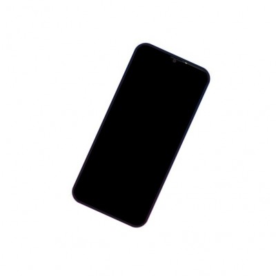 Camera Lens Glass with Frame for I kall K300 Blue