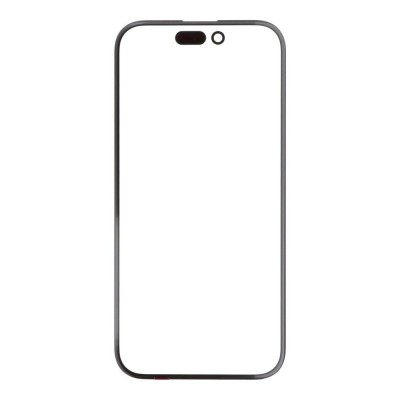 Replacement Front Glass For Apple Iphone 15 Plus Black By - Maxbhi Com
