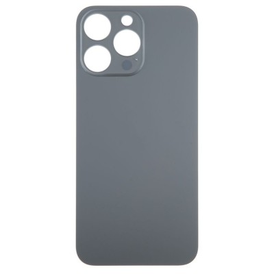 Back Panel Cover For Apple Iphone 15 Pro Max Black - Maxbhi Com
