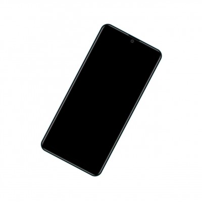 Camera Lens Glass with Frame for I Kall K500 Blue