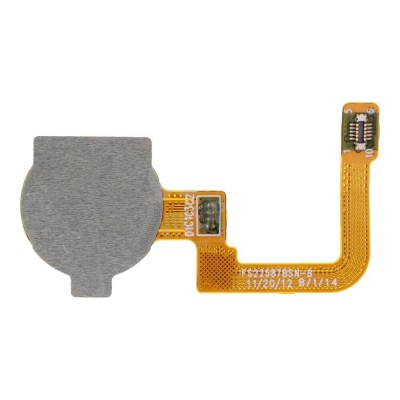 Fingerprint Sensor Flex Cable For Realme C25y White By - Maxbhi Com